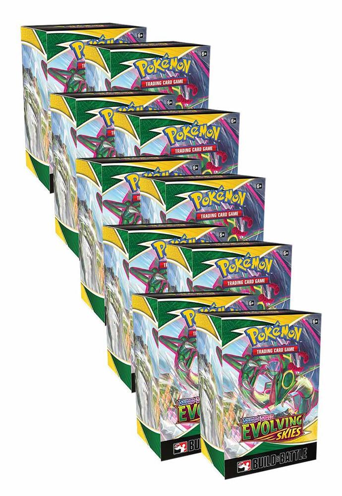 Pokémon Evolving Skies Build & Battle Box Display – Englisch