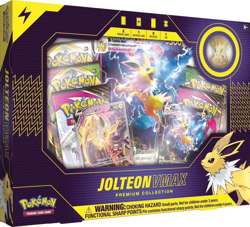 Pokémon Jolteon VMAX Premium Collection (EU Exclusive) – Englisch