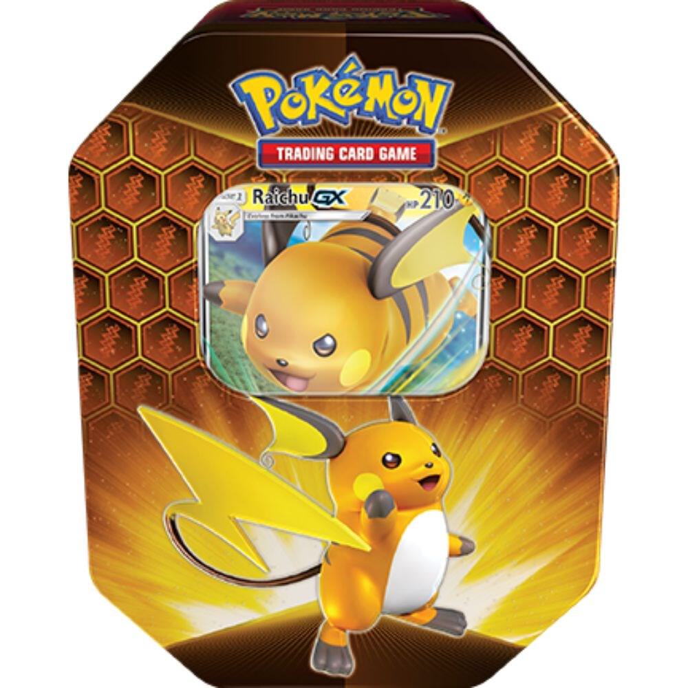 Pokémon Hidden Fates Tin [Raichu GX] – Englisch