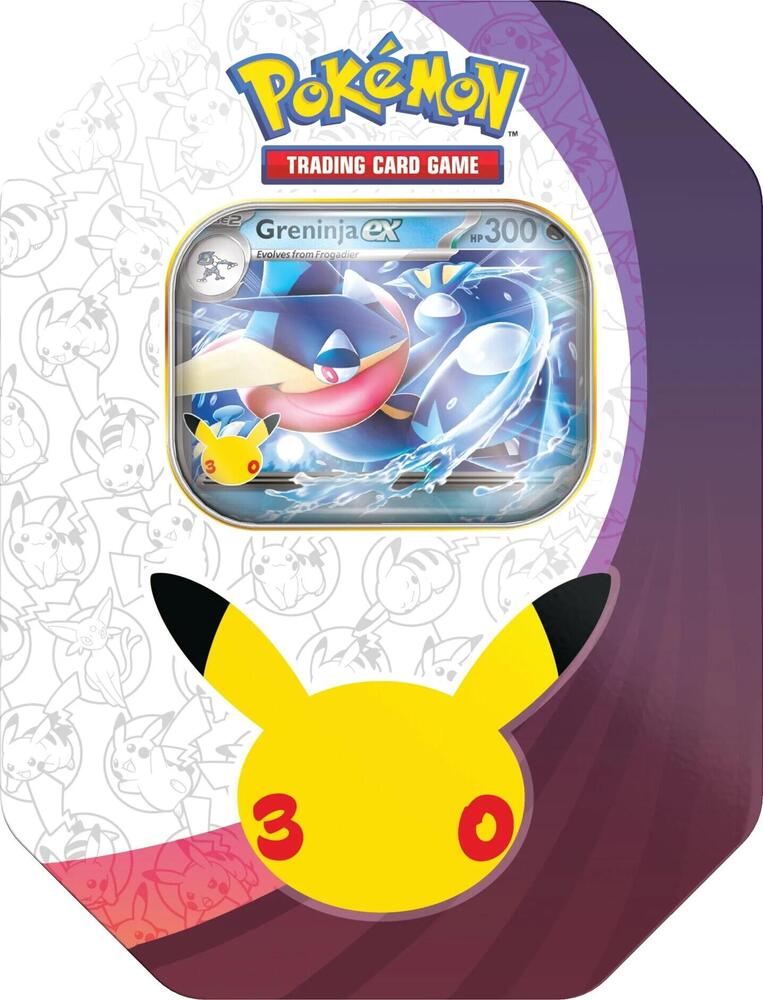 Pokémon 30th Celebration ex Tin [Greninja ex] (International Version) – Englisch