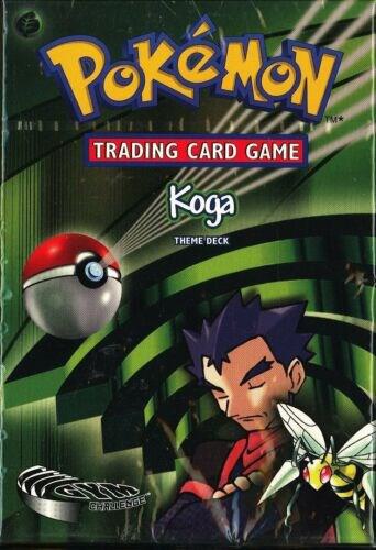Pokémon Gym Challenge Theme Deck - "Koga" – Englisch