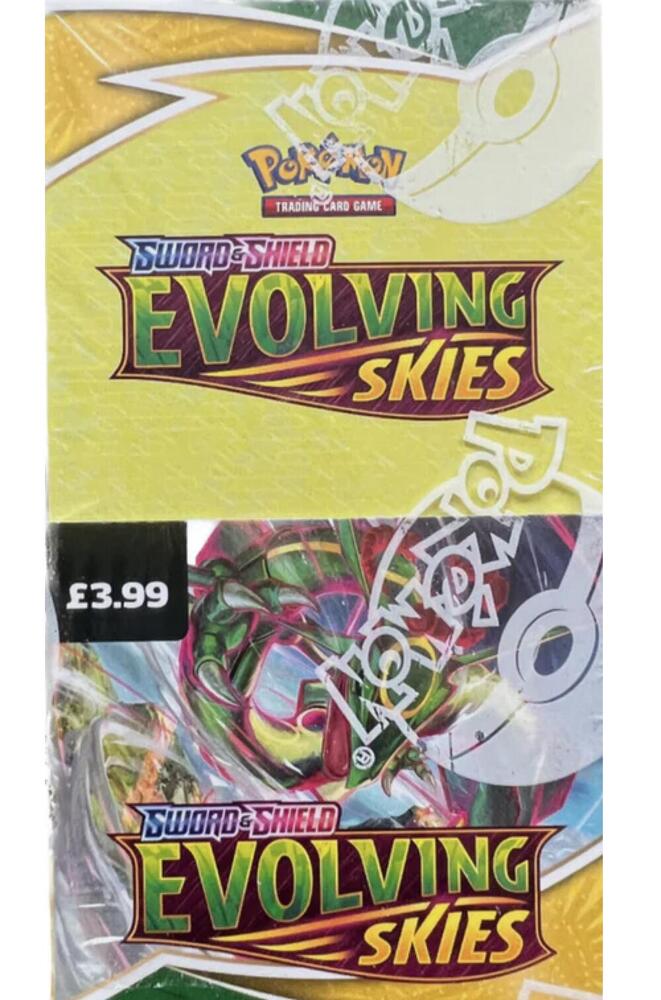 Pokémon Evolving Skies Half Booster Box – Englisch