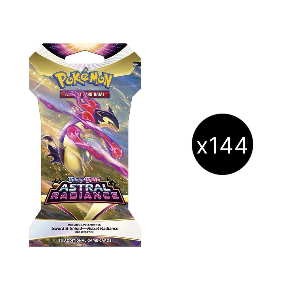 Pokémon Astral Radiance Sleeved Booster Pack Case – Englisch