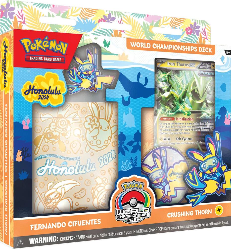 Pokémon 2024 World Championship Deck: Fernando Cifuentes (Crushing Thorn) – Englisch