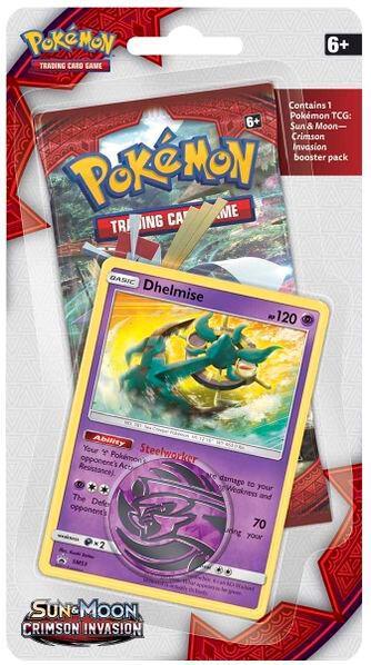 Pokémon Crimson Invasion Single Pack Blister [Dhelmise] – Englisch