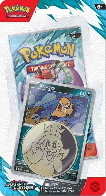Pokémon Journey Together Single Pack Blister [Scraggy] – Englisch