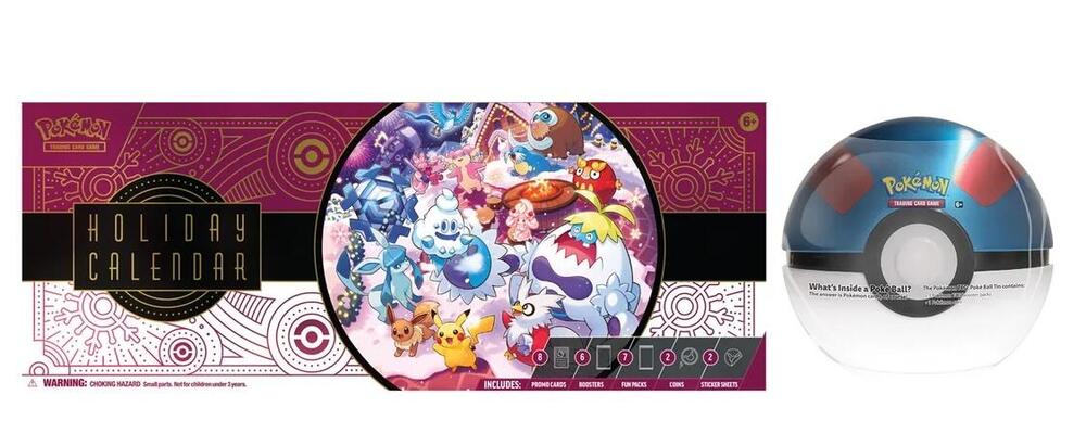 Pokémon Costco Pokemon Pokemon Holiday Calendar and Great Ball Bundle – Englisch