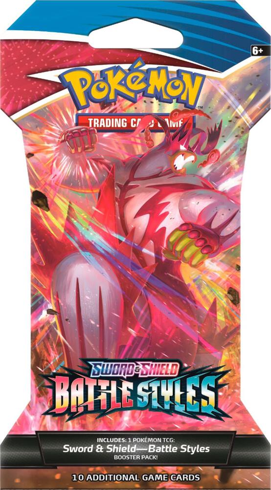 Pokémon Battle Styles Sleeved Booster Pack – Englisch