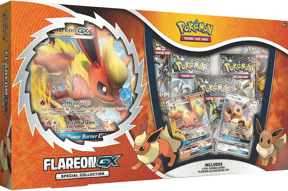 Pokémon Flareon GX Special Collection – Englisch