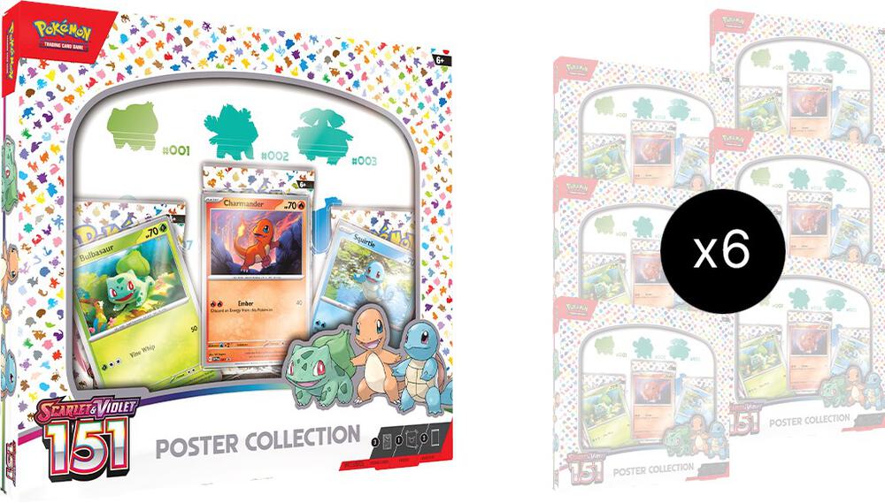 Pokémon 151 Poster Collection Case – Englisch