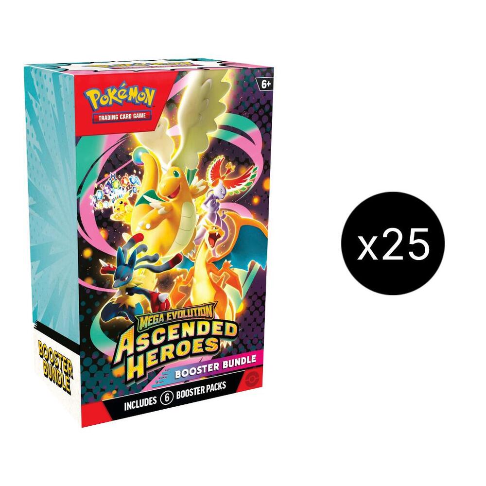 Pokémon Ascended Heroes Booster Bundle Case – Englisch
