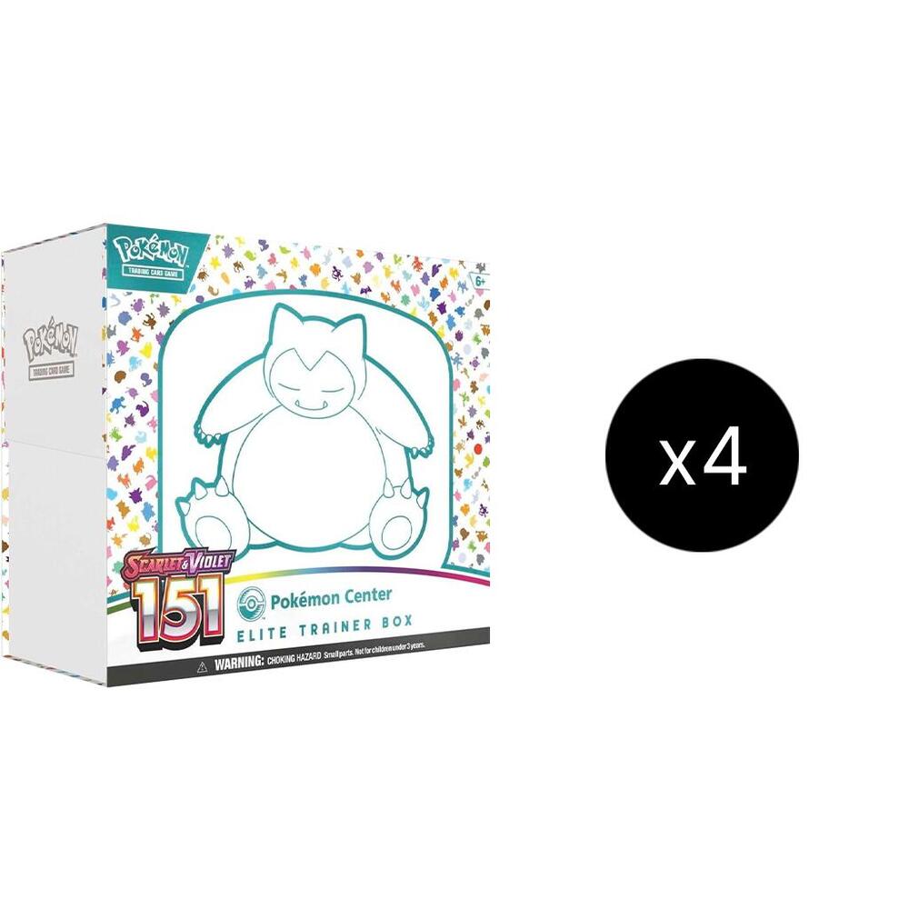 Pokémon 151 Pokemon Center Elite Trainer Box (Exclusive) Case – Englisch