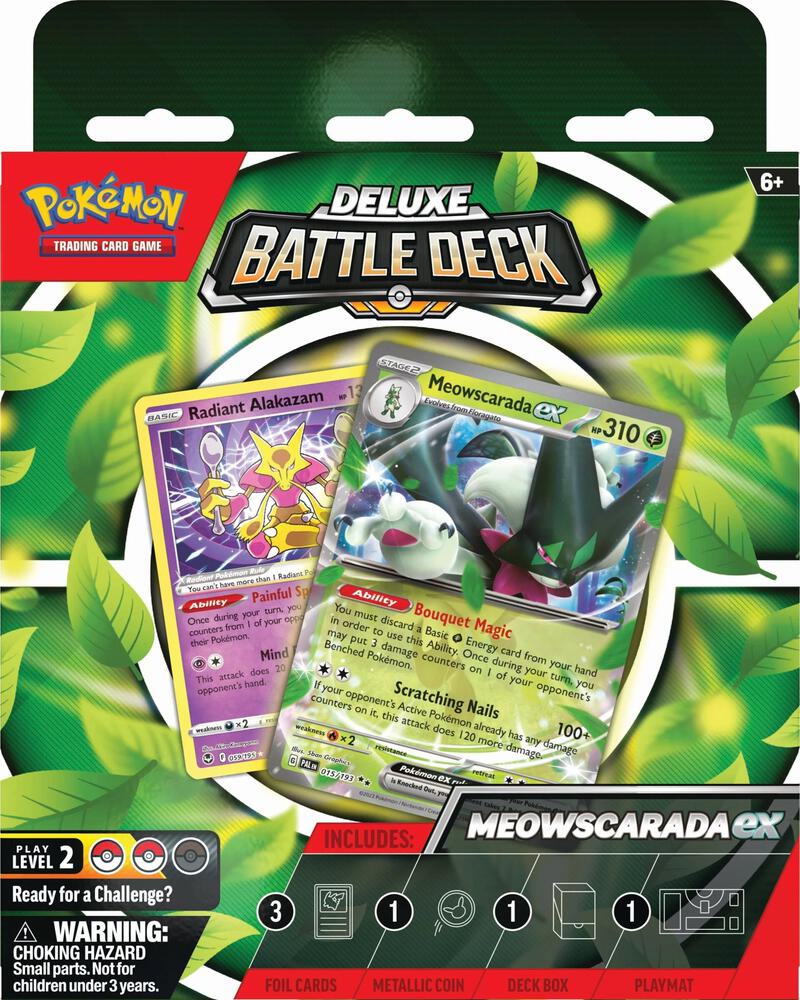 Pokémon Deluxe Battle Deck [Meowscarada ex] – Englisch