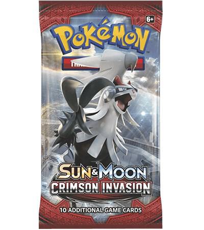 Pokémon Crimson Invasion Booster Pack – Englisch