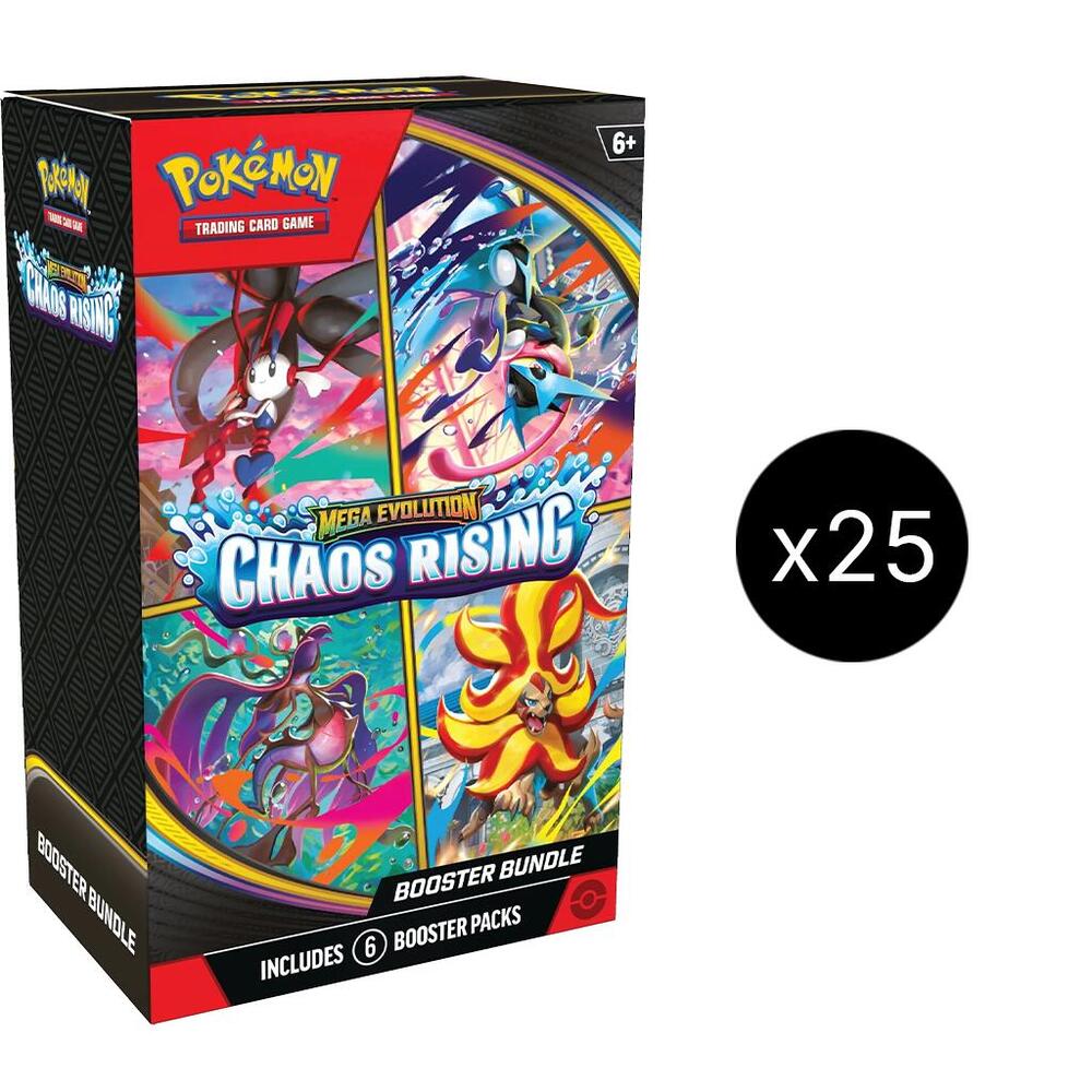 Pokémon Chaos Rising Booster Bundle Case – Englisch