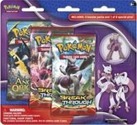 Pokémon BREAKthrough Three Pack Pin Blisters [Mega Mewtwo X] – Englisch