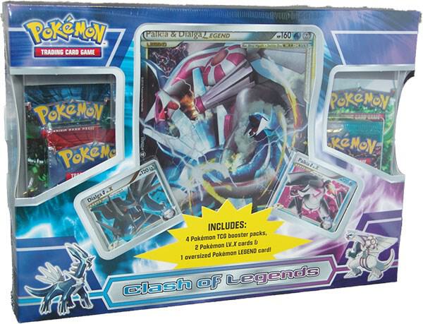 Pokémon Clash of Legends Box - Dialga & Palkia Legend – Englisch