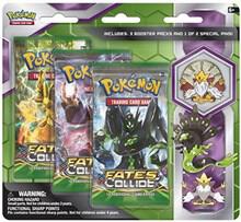 Pokémon Fates Collide Three Pack Pin Blisters [Mega Alakazam] – Englisch