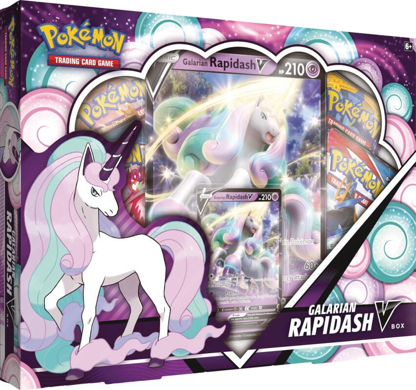 Pokémon Galarian Rapidash V Box – Englisch