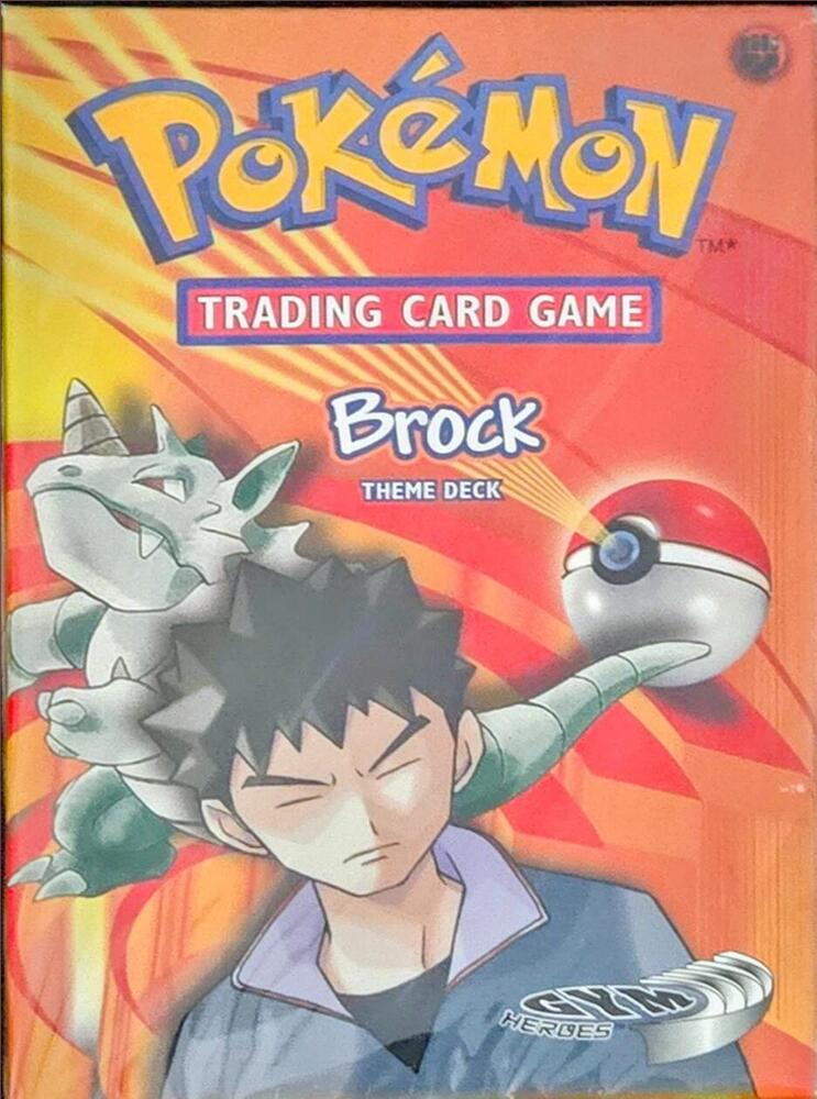Pokémon Gym Heroes Theme Deck - "Brock" – Englisch