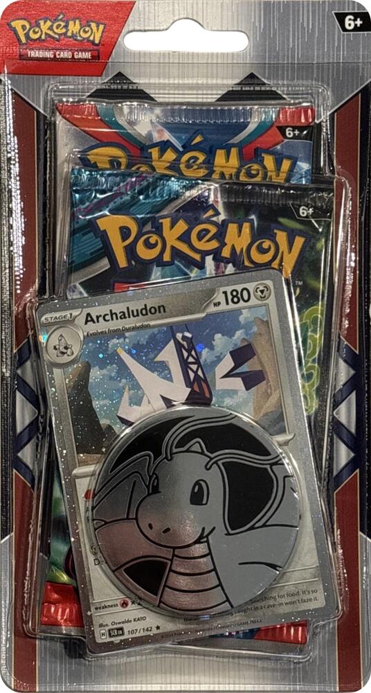 Pokémon Checklane 2-Pack Blister [Archaludon] (1-tab) – Englisch