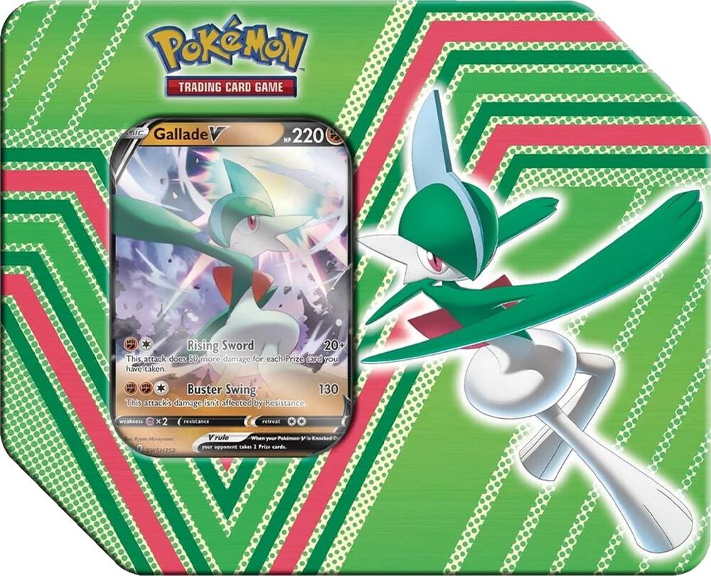 Pokémon Hidden Potential Tin [Gallade V] – Englisch