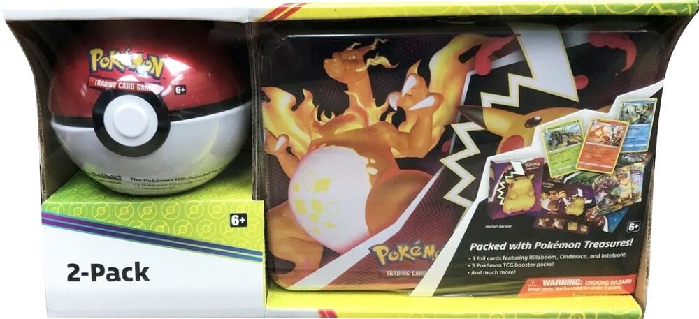 Pokémon Fall 2020 Collector's Chest Tin + Poke Ball 2-Pack (Retail Exclusive) – Englisch