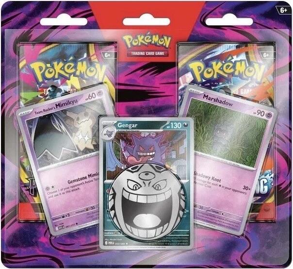 Pokémon Enhanced 2-Pack Blister Pack [Gengar, Marshadow, Team Rocket's Mimikyu] – Englisch