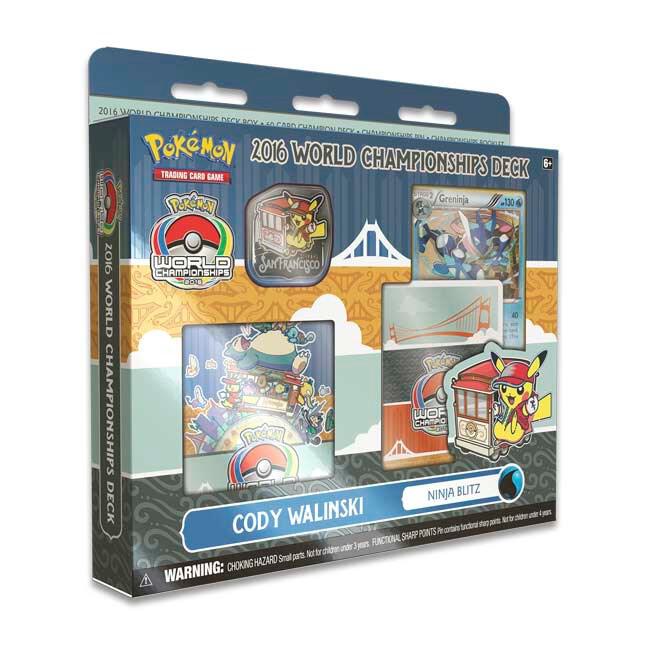 Pokémon 2016 World Championship Deck: Cody Walinski (Ninja Blitz) – Englisch