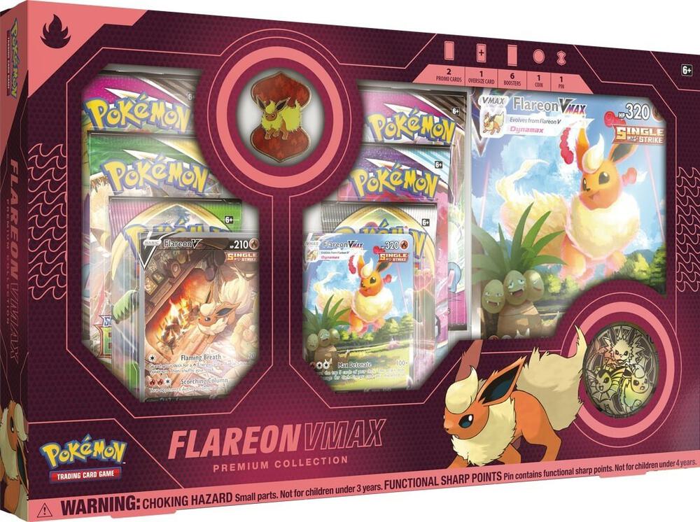 Pokémon Flareon VMAX Premium Collection – Englisch