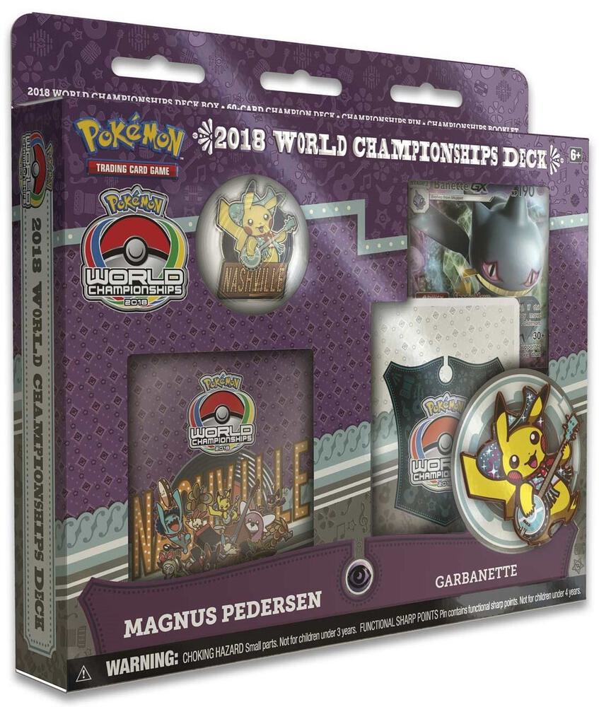 Pokémon 2018 World Championship Deck: Magnus Pedersen (Garbanette) – Englisch