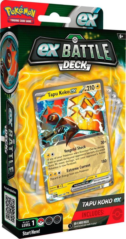 Pokémon ex Battle Deck [Tapu Koko ex] – Englisch