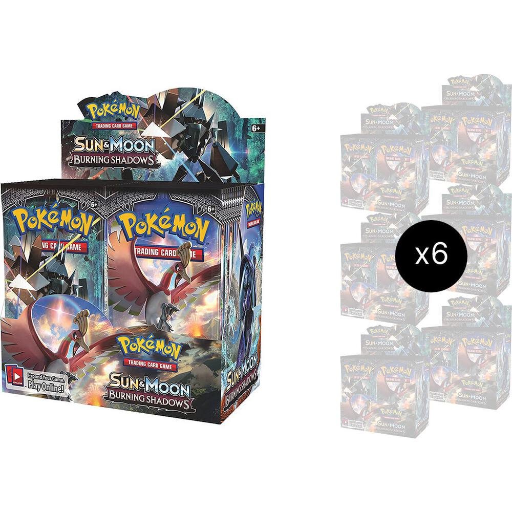 Pokémon Burning Shadows Booster Box Case – Englisch