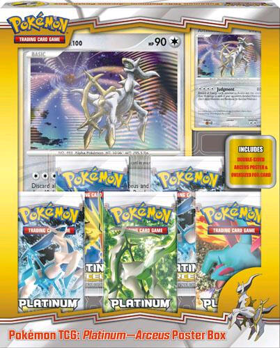 Pokémon Arceus Poster Box – Englisch
