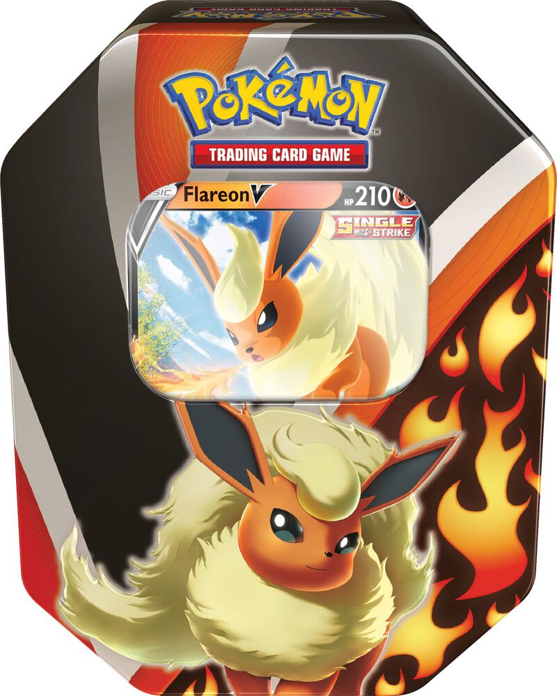 Pokémon Eevee Evolutions Tin [Flareon V] – Englisch