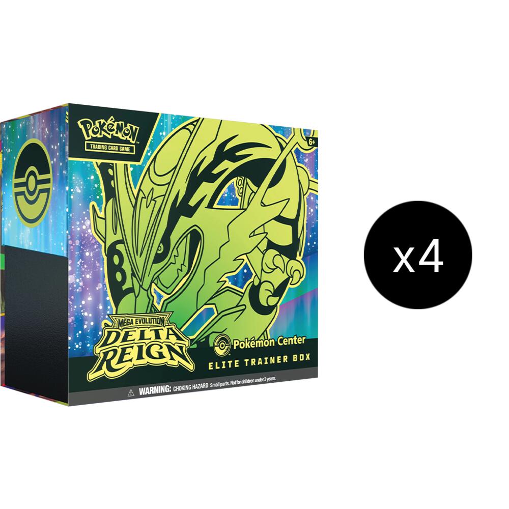 Pokémon Delta Reign Pokemon Center Elite Trainer Box Case (Exclusive) – Englisch