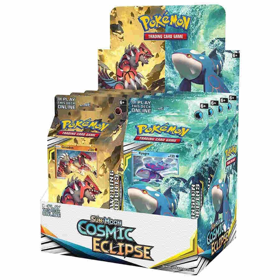 Pokémon Cosmic Eclipse Theme Deck Display – Englisch