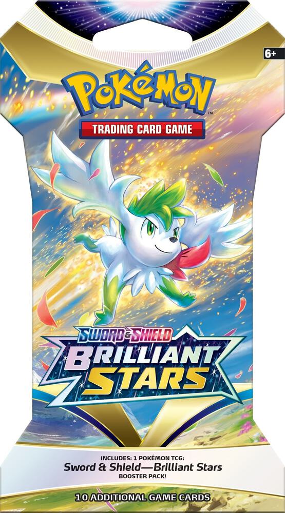 Pokémon Brilliant Stars Sleeved Booster Pack – Englisch