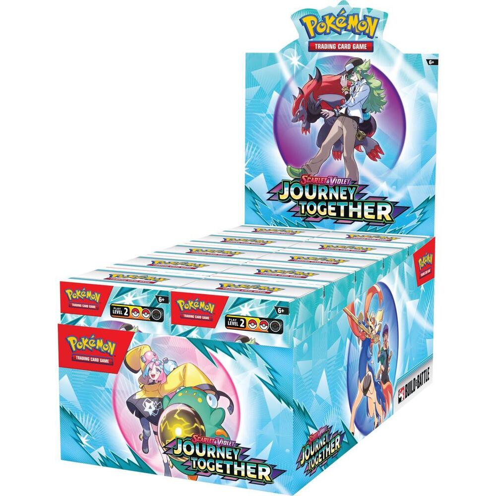 Pokémon Journey Together Build & Battle Box Display – Englisch