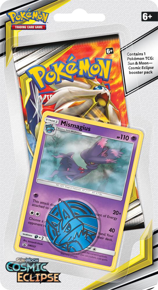 Pokémon Cosmic Eclipse Single Pack Blister [Mismagius] – Englisch