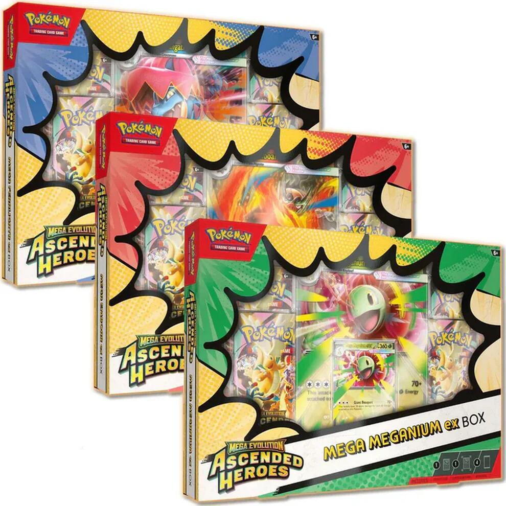 Pokémon Costco Ascended Heroes Mega ex Box Bundle – Englisch