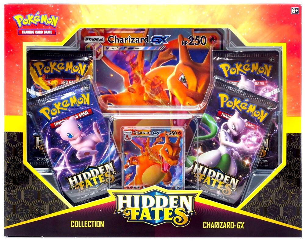 Pokémon Hidden Fates Collection [Charizard GX] – Englisch