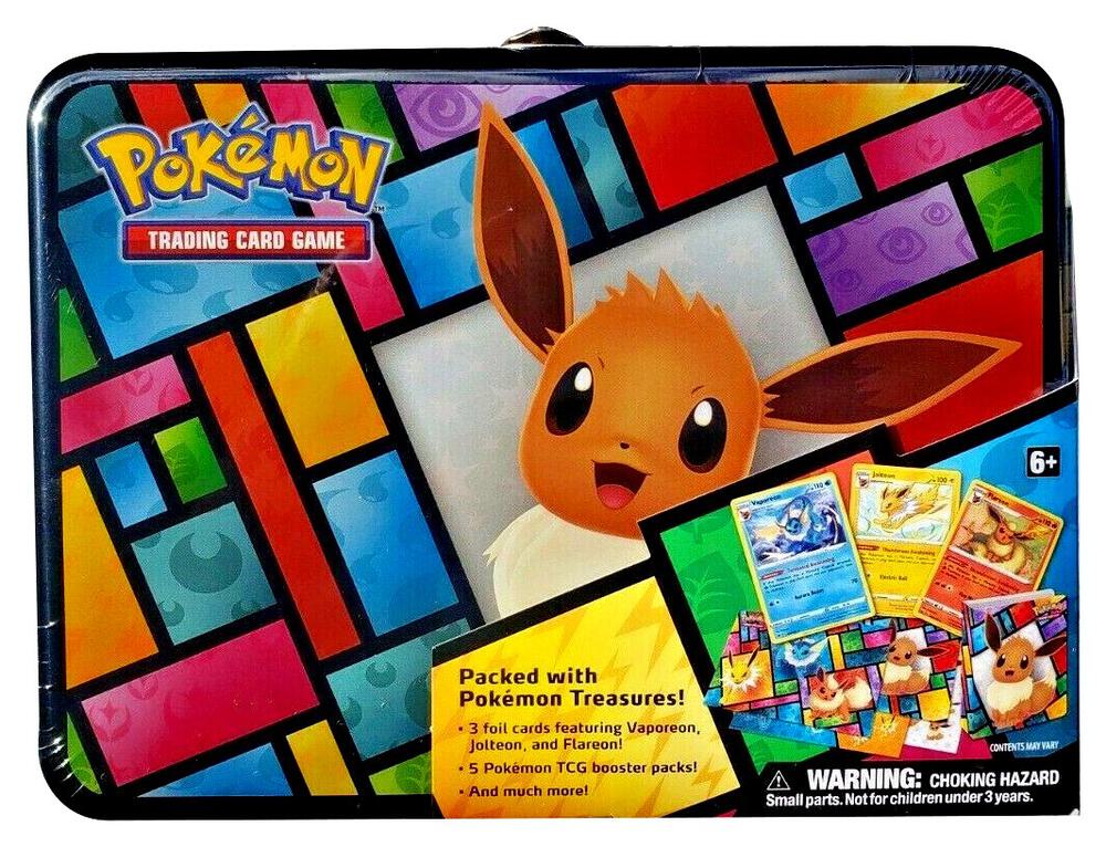 Pokémon Eevee Pokemon Treasure Chest Tin – Englisch
