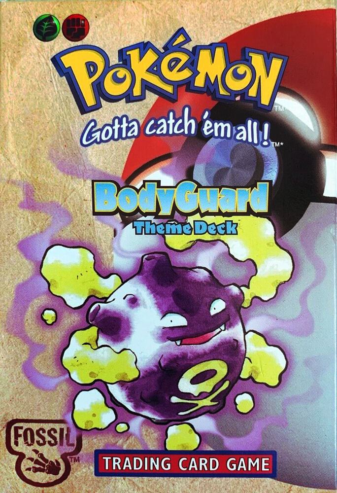 Pokémon Fossil Theme Deck - "BodyGuard" – Englisch