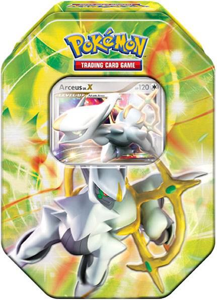 Pokémon Arceus Collector's Tin [Green] – Englisch