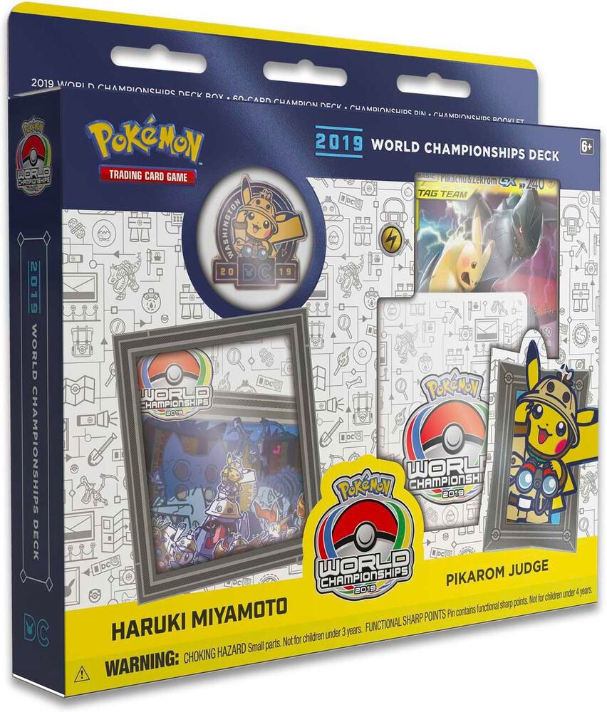 Pokémon 2019 World Championship Deck: Haruki Miyamoto (Pikarom Judge) – Englisch