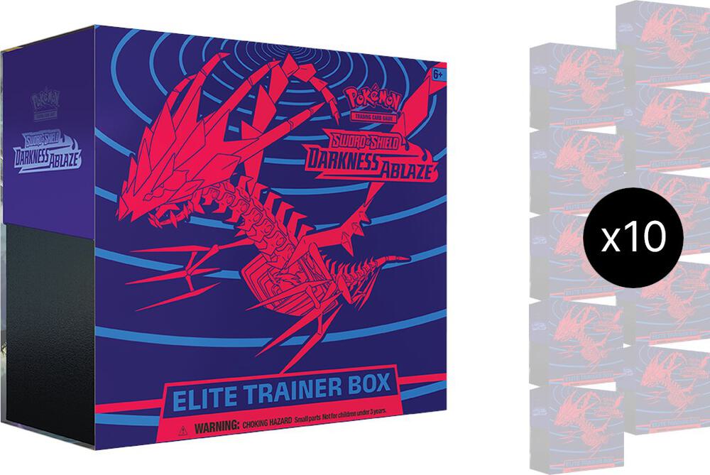 Pokémon Darkness Ablaze Elite Trainer Box Case – Englisch