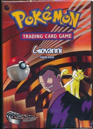 Pokémon Gym Challenge Theme Deck - "Giovanni" – Englisch