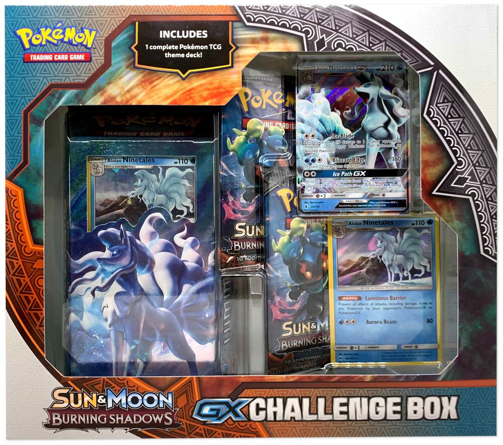 Pokémon Alolan Ninetales GX Challenge Box – Englisch