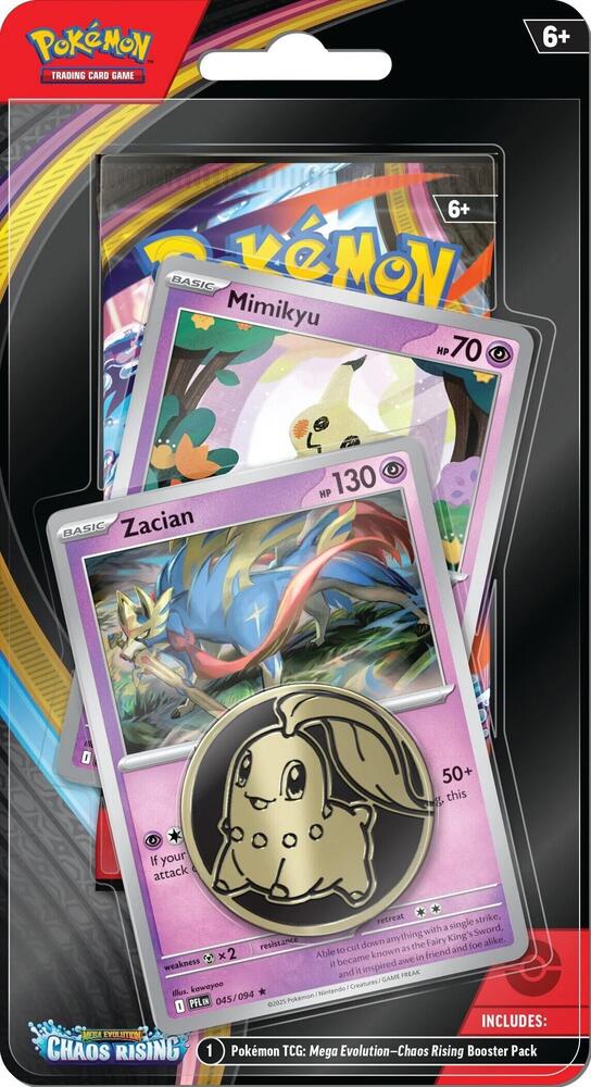 Pokémon Chaos Rising Single Pack Blister [Zacian/Mimikyu] – Englisch